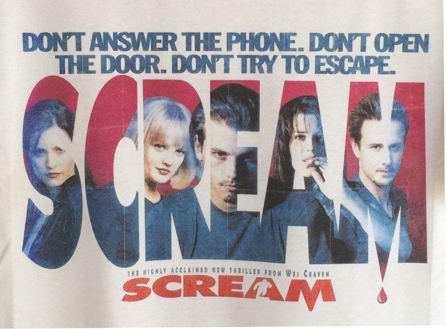 Y2K Grunge Scream Don't Answer The Phone T-Shirt - Retro 90s Fashion, Gothic Y2K Style