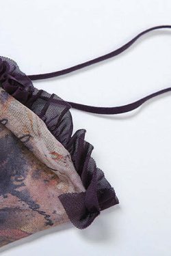 Y2K Grunge See-Through Mesh Maxi Dress - Retro 90s Summer Outfit, Gothic Y2K Party Look