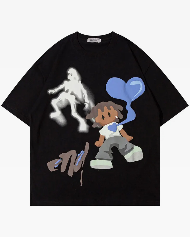 Y2K Grunge Shirt for Men - Retro 90s Fashion, Summer Outfits, and Hip Hop Style
