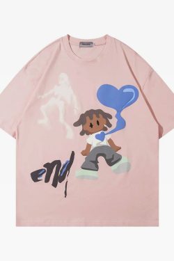 Y2K Grunge Shirt for Men - Retro 90s Fashion, Summer Outfits, and Hip Hop Style