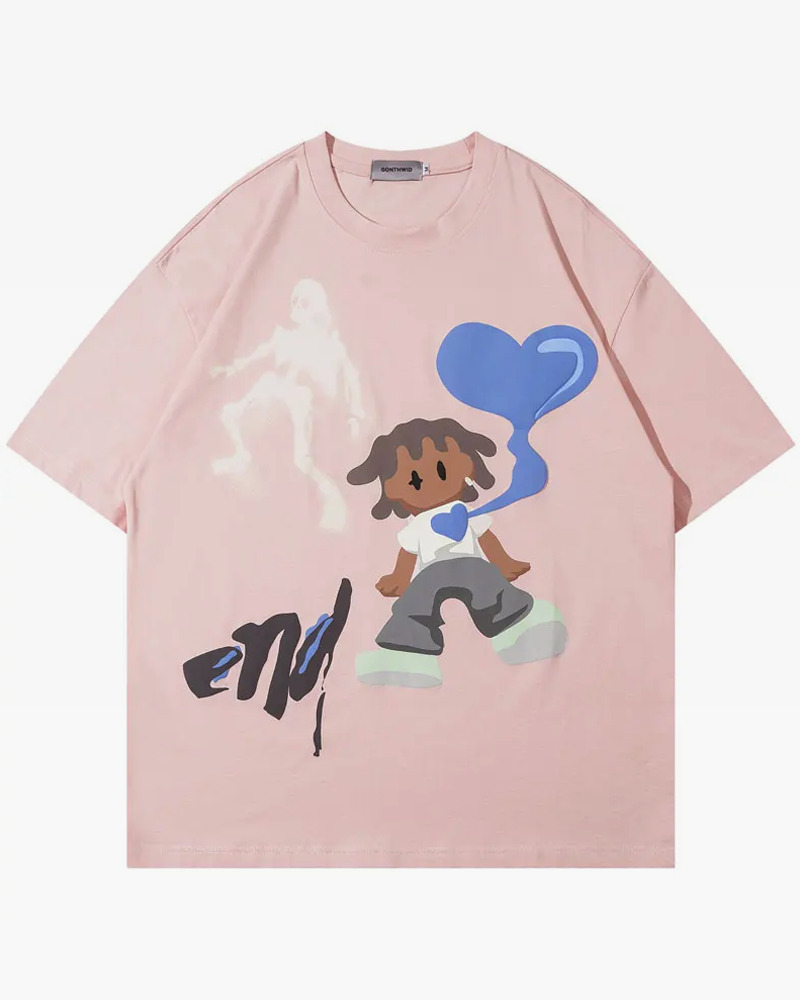 Y2K Grunge Shirt for Men - Retro 90s Fashion, Summer Outfits, and Hip Hop Style