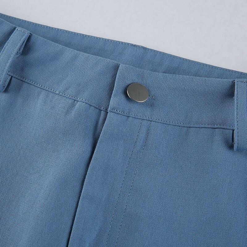 Y2K Grunge Side Split Pants - Retro 90s Fashion, Summer Outfits, and Club Party Looks