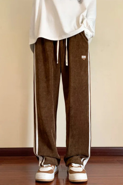 Y2K Grunge Side Stripe Sweatpants - Retro 90s Fashion, Summer Outfits, and Clubwear