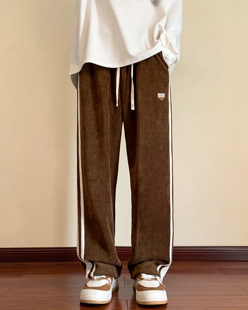 Y2K Grunge Side Stripe Sweatpants - Retro 90s Fashion, Summer Outfits, and Clubwear