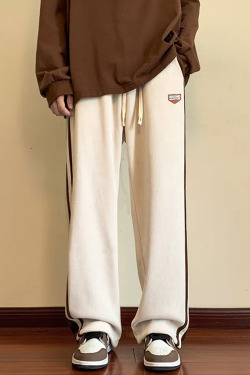 Y2K Grunge Side Stripe Sweatpants - Retro 90s Fashion, Summer Outfits, and Clubwear