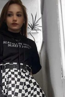Y2K Grunge Sleepless Nights Hoodie - Retro 90s Fashion, Summer Outfits, and Pastel Goth Style