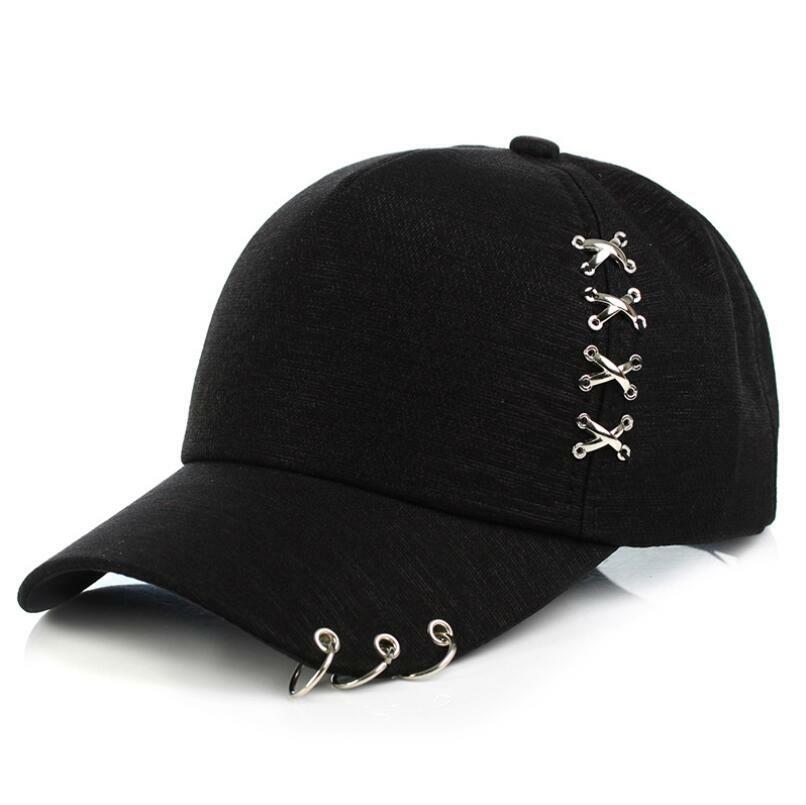 Y2K Grunge Snapback Baseball Hat - Retro 90s Fashion, Gothic Y2K, Dark Y2K Style