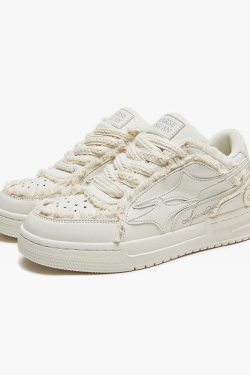 Y2K Grunge Sneakers - Retro 90s Fashion, Y2K Summer Outfits, Hip Hop Style, Y2K Party Shoes