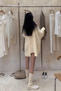 Y2K Grunge Soft Girl Turtleneck Sweater Pullover - 90s Retro Summer & Party Outfit