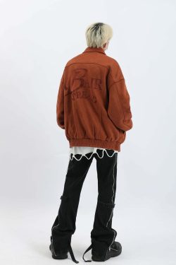 Y2K Grunge Split Cut Zipper Pants - Retro 90s Fashion, Summer Y2K Outfits, Gothic Y2K Style