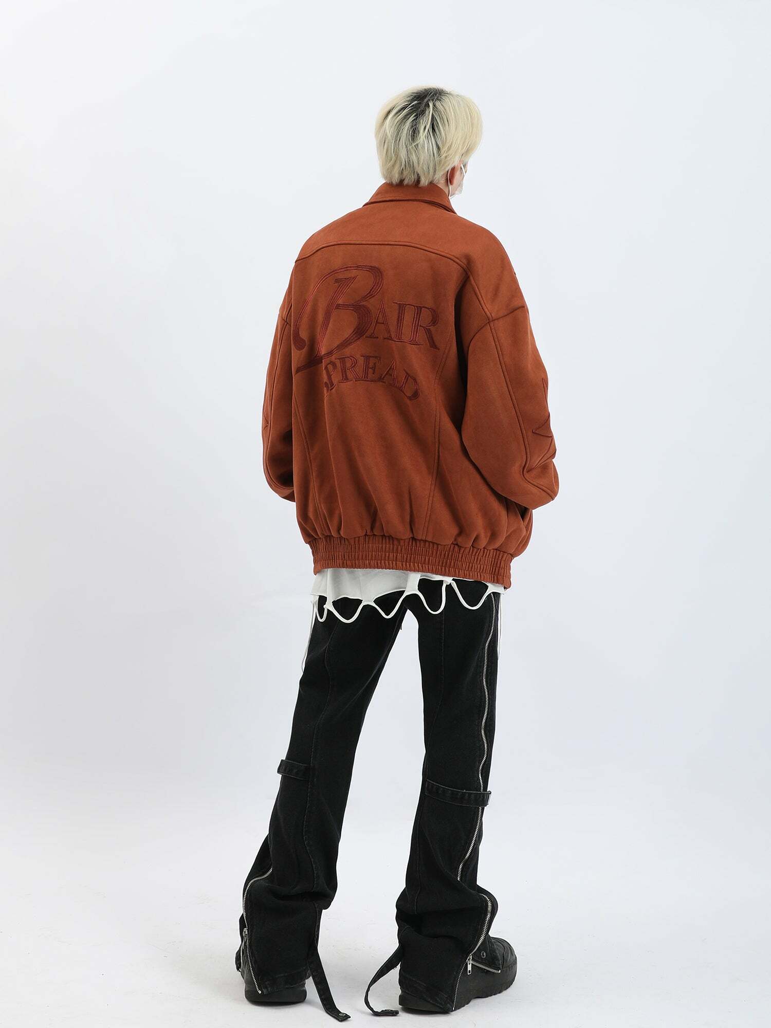 Y2K Grunge Split Cut Zipper Pants - Retro 90s Fashion, Summer Y2K Outfits, Gothic Y2K Style