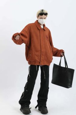 Y2K Grunge Split Cut Zipper Pants - Retro 90s Fashion, Summer Y2K Outfits, Gothic Y2K Style
