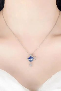 Y2K Grunge Star and Moon Necklace - Perfect for 90s, Retro, and Summer Y2K Outfits