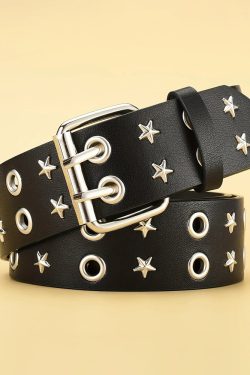 Y2K Grunge Star Belt - Perfect for 90s Outfits, Y2K Summer, and Retro Party Looks