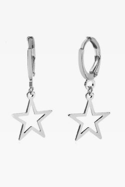 Y2K Grunge Star Earrings - Retro 90s Fashion, Pastel Goth, Y2K Party & Club Outfits