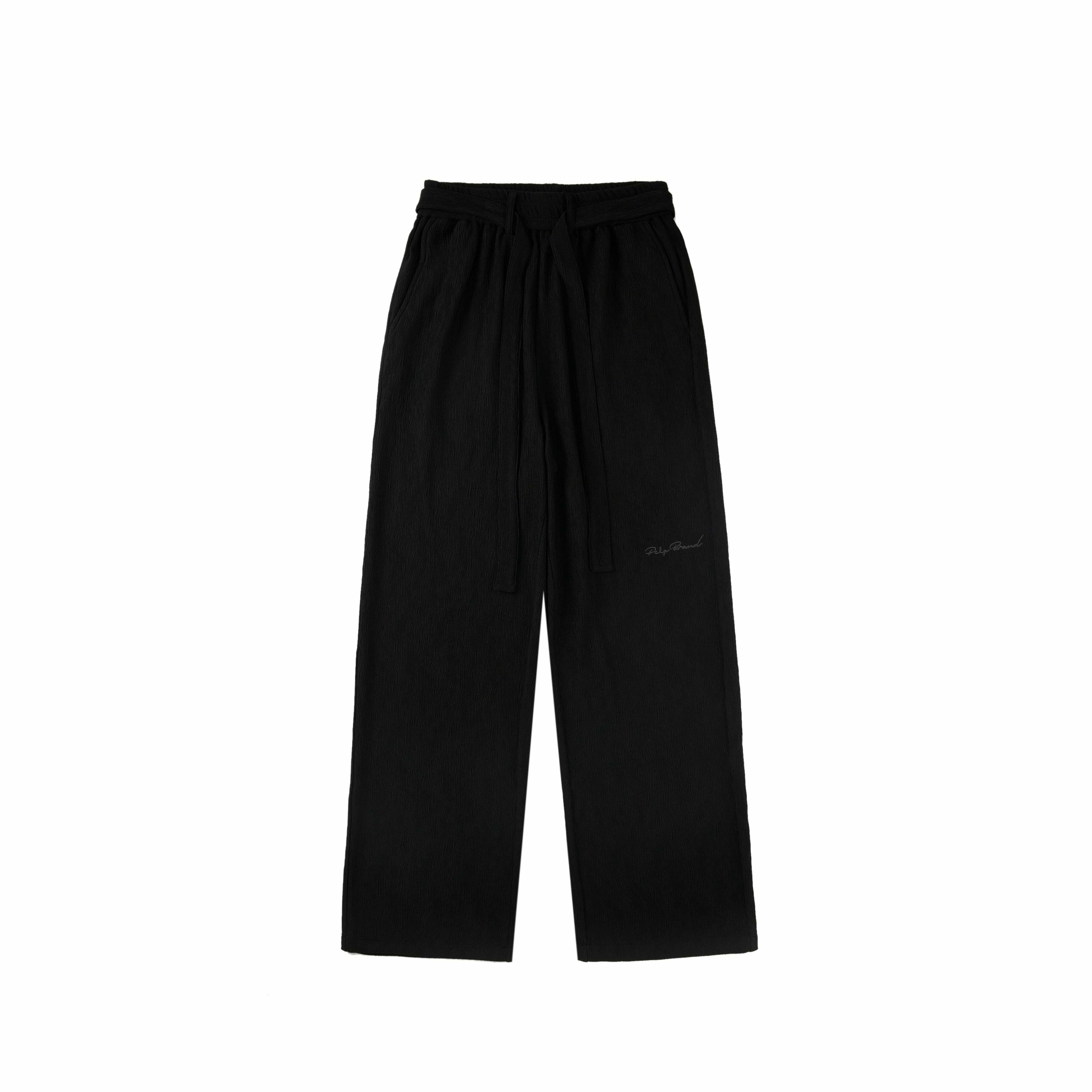 Y2K Grunge Straight-Leg Lounge Pants - 90s Retro Summer Outfit, Y2K Fashion Essentials