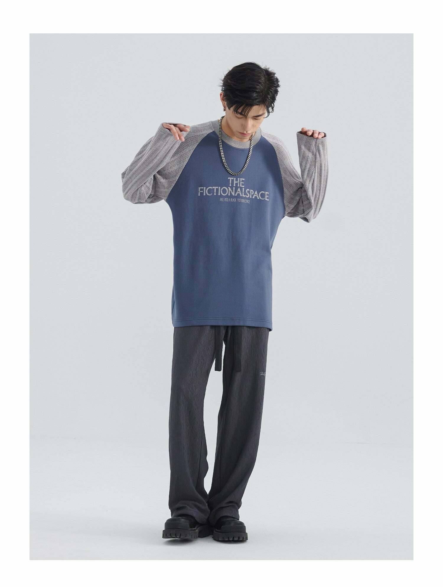 Y2K Grunge Straight-Leg Lounge Pants - Retro 90s Fashion, Summer Y2K Outfits, Pastel Goth