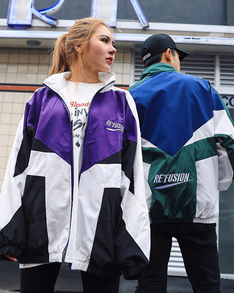 Y2K Grunge Streetwear Bomber Jacket - 90s Retro Fashion, Summer Outfits, and Clubwear