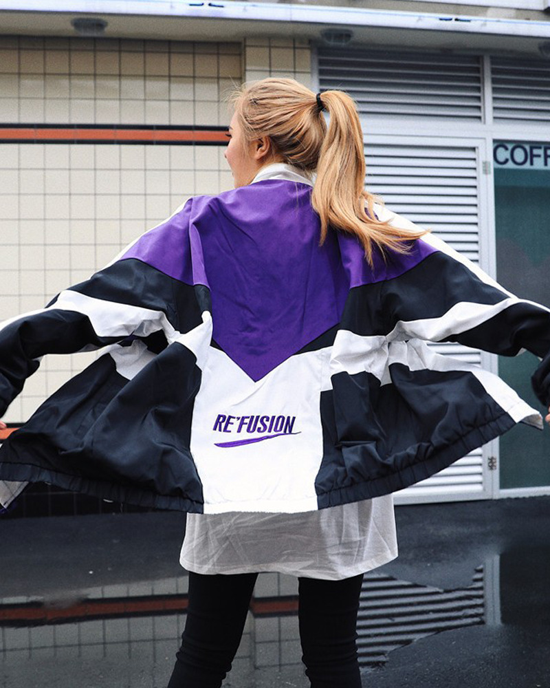 Y2K Grunge Streetwear Bomber Jacket - 90s Retro Fashion, Summer Outfits, and Clubwear