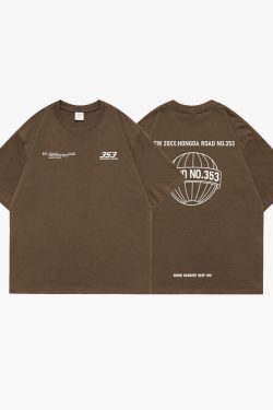 Y2K Grunge Streetwear Tee Shirt - 90s Retro Summer Outfit, Pastel Goth, Hip Hop Fashion