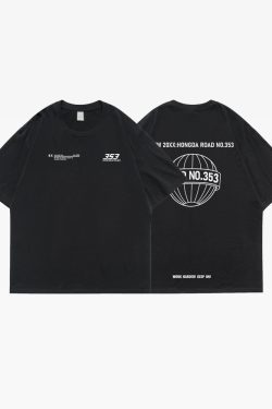 Y2K Grunge Streetwear Tee Shirt - 90s Retro Summer Outfit, Pastel Goth, Hip Hop Fashion