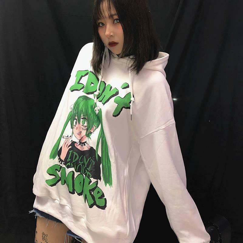 Y2K Grunge Summer Hoodie - Retro 90s Fashion, Gothic Y2K, Pastel Goth, Y2K Club Outfit