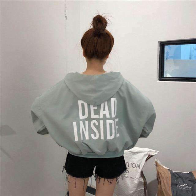 Y2K Grunge Summer Hoodie - Retro 90s Fashion, Gothic Y2K, Pastel Goth, Y2K Club Outfit