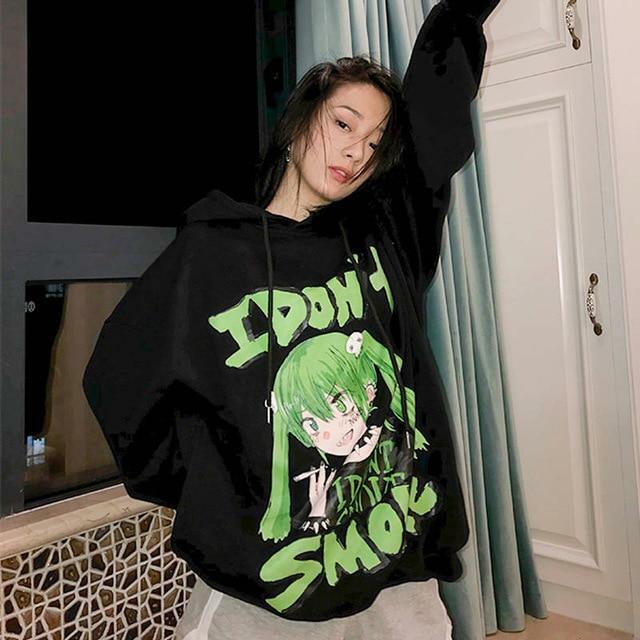 Y2K Grunge Summer Hoodie - Retro 90s Fashion, Gothic Y2K, Pastel Goth, Y2K Club Outfit