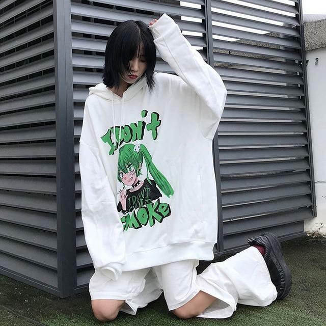 Y2K Grunge Summer Hoodie - Retro 90s Fashion, Gothic Y2K, Pastel Goth, Y2K Club Outfit