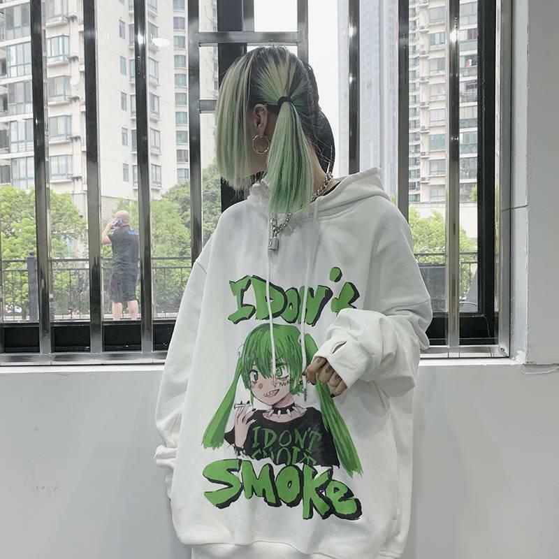 Y2K Grunge Summer Hoodie - Retro 90s Fashion, Gothic Y2K, Pastel Goth, Y2K Club Outfit