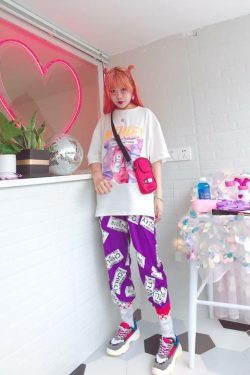 Y2K Grunge Summer Outfit - Get Money Shirt, 90s Retro Style, Perfect for Y2K Party & Club