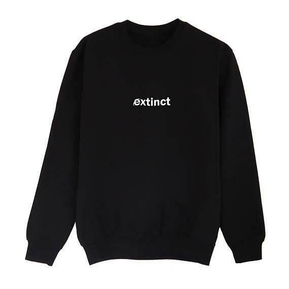 Y2K Grunge Summer Outfit - Retro 90s Fashion, Gothic Y2K, Pastel Goth, Extinct Sweatshirt