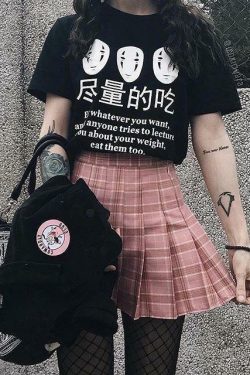 Y2K Grunge Summer Outfit - Retro 90s Fashion Baby Tee for Women