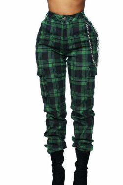 Y2K Grunge Summer Outfits: Retro 90s Plaid Pants, Baby Tees, and Gothic Accessories