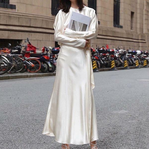 Y2K Grunge Summer Outfits: Trendy Batwing Sleeve Top & Bandage Side Split Skirt Set