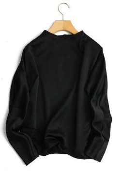 Y2K Grunge Summer Outfits: Trendy Batwing Sleeve Top & Bandage Side Split Skirt Set