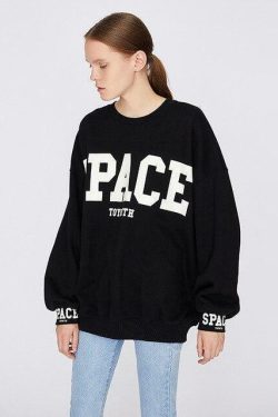 Y2K Grunge Summer Sweatshirt - 90s Retro Style, Pastel Goth, Y2K Club & Party Outfits