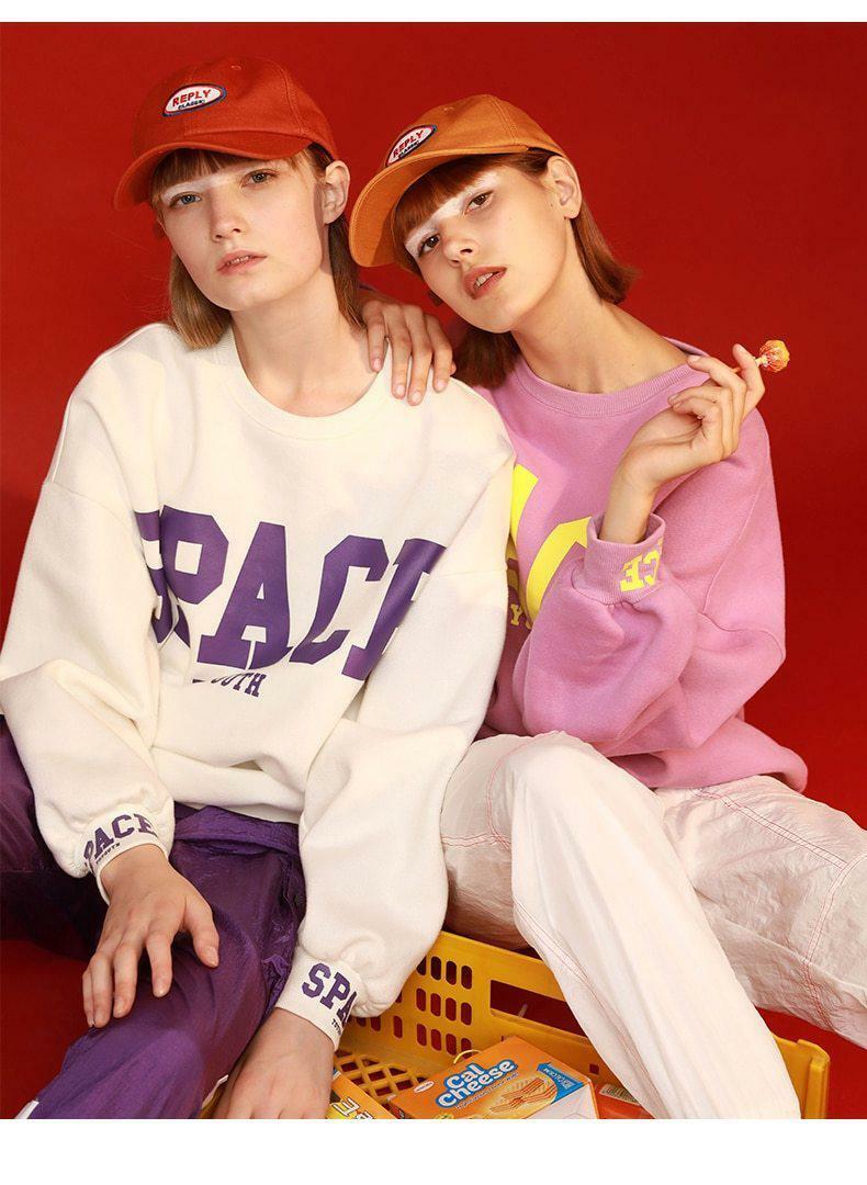 Y2K Grunge Summer Sweatshirt - 90s Retro Style, Pastel Goth, Y2K Club & Party Outfits