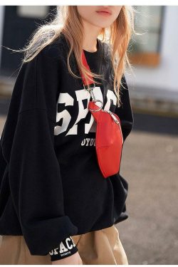 Y2K Grunge Summer Sweatshirt - 90s Retro Style, Pastel Goth, Y2K Club & Party Outfits