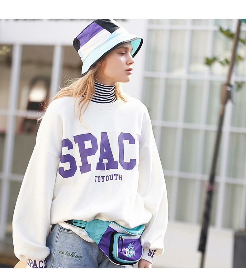 Y2K Grunge Summer Sweatshirt - 90s Retro Style, Pastel Goth, Y2K Club & Party Outfits