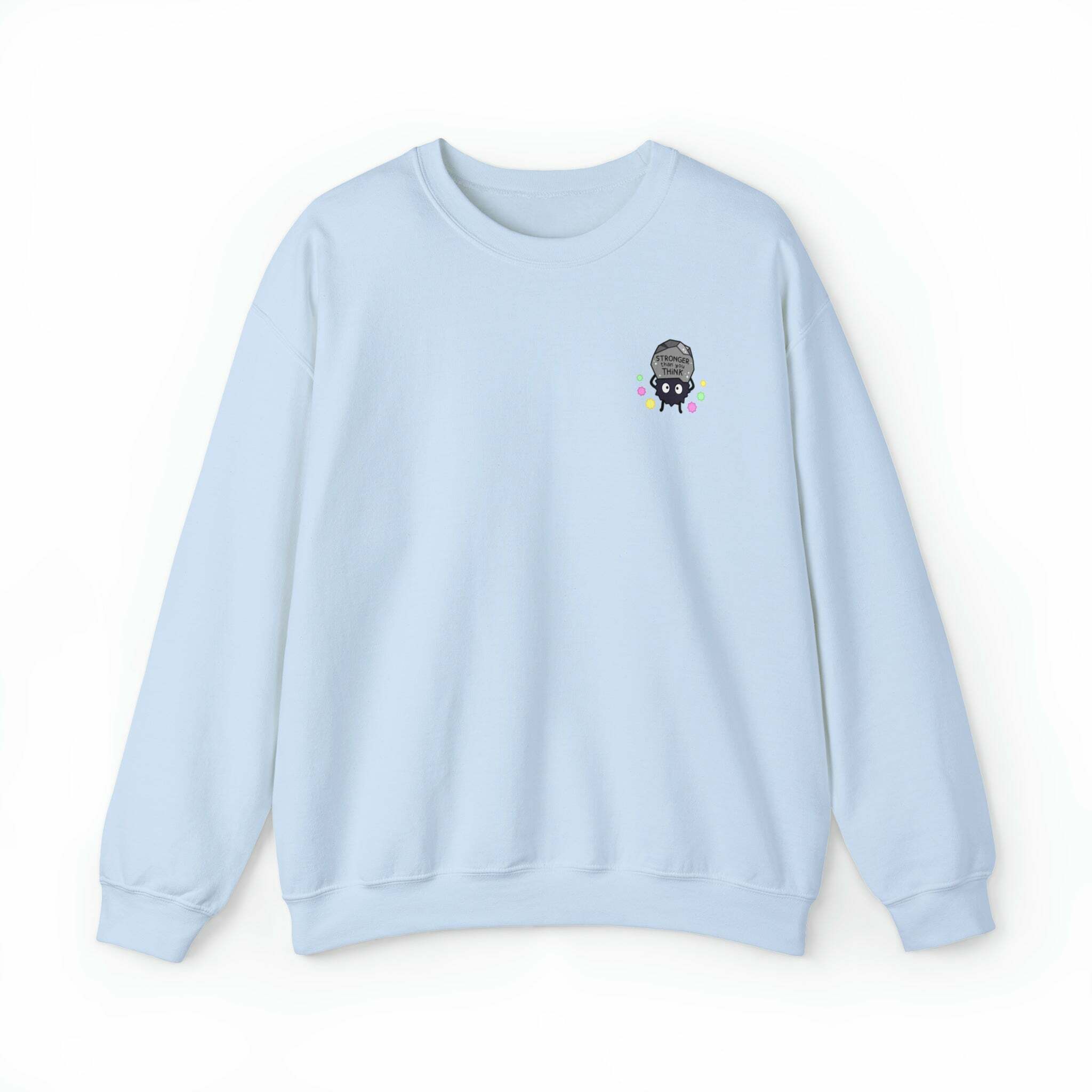 Y2K Grunge Susuwatari Sweatshirt - Retro 90s Fashion, Y2K Summer Outfits, Pastel Goth Style