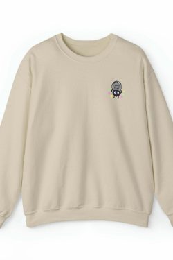 Y2K Grunge Susuwatari Sweatshirt - Retro 90s Fashion, Y2K Summer Outfits, Pastel Goth Style