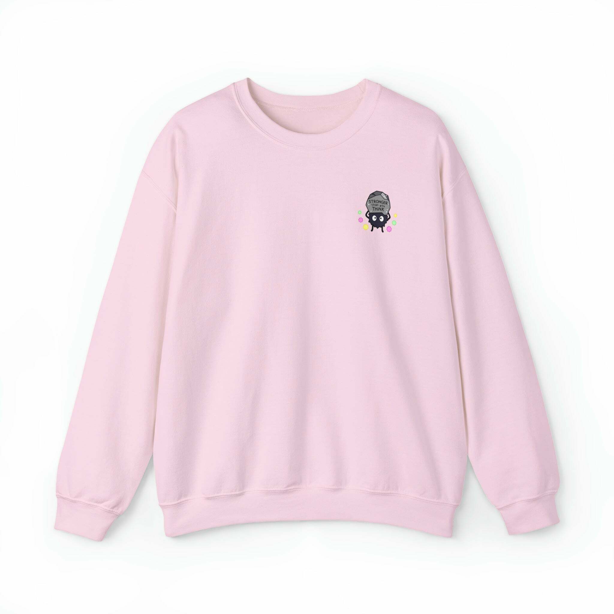 Y2K Grunge Susuwatari Sweatshirt - Retro 90s Fashion, Y2K Summer Outfits, Pastel Goth Style