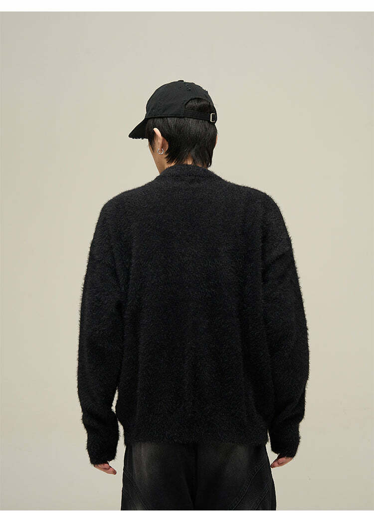 Y2K Grunge Sweater - Retro 90s Fashion, Summer Outfits, Pastel Goth, Y2K Club & Party Fits