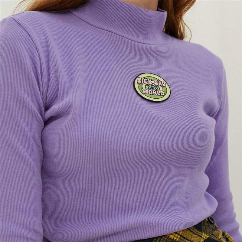 Y2K Grunge Sweatshirt - Retro 90s Fashion, Gothic Y2K, Pastel Goth, Y2K Club & Party Out