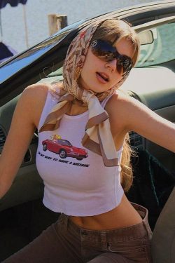 Y2K Grunge Tank Top - Retro 90s Fashion, Summer Y2K Outfits, Baby Tees, Y2K Club &