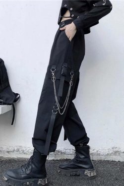 Y2K Grunge Techwear Cargo Pants - Retro 90s Fashion, Summer Outfits, and Clubwear