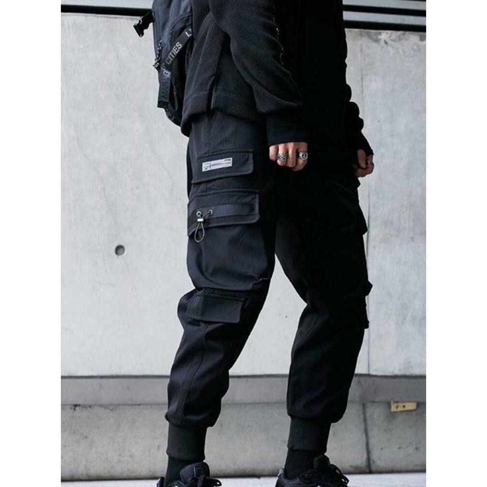 Y2K Grunge Techwear Pants - Retro 90s Fashion, Summer Outfits, and Club Party Looks