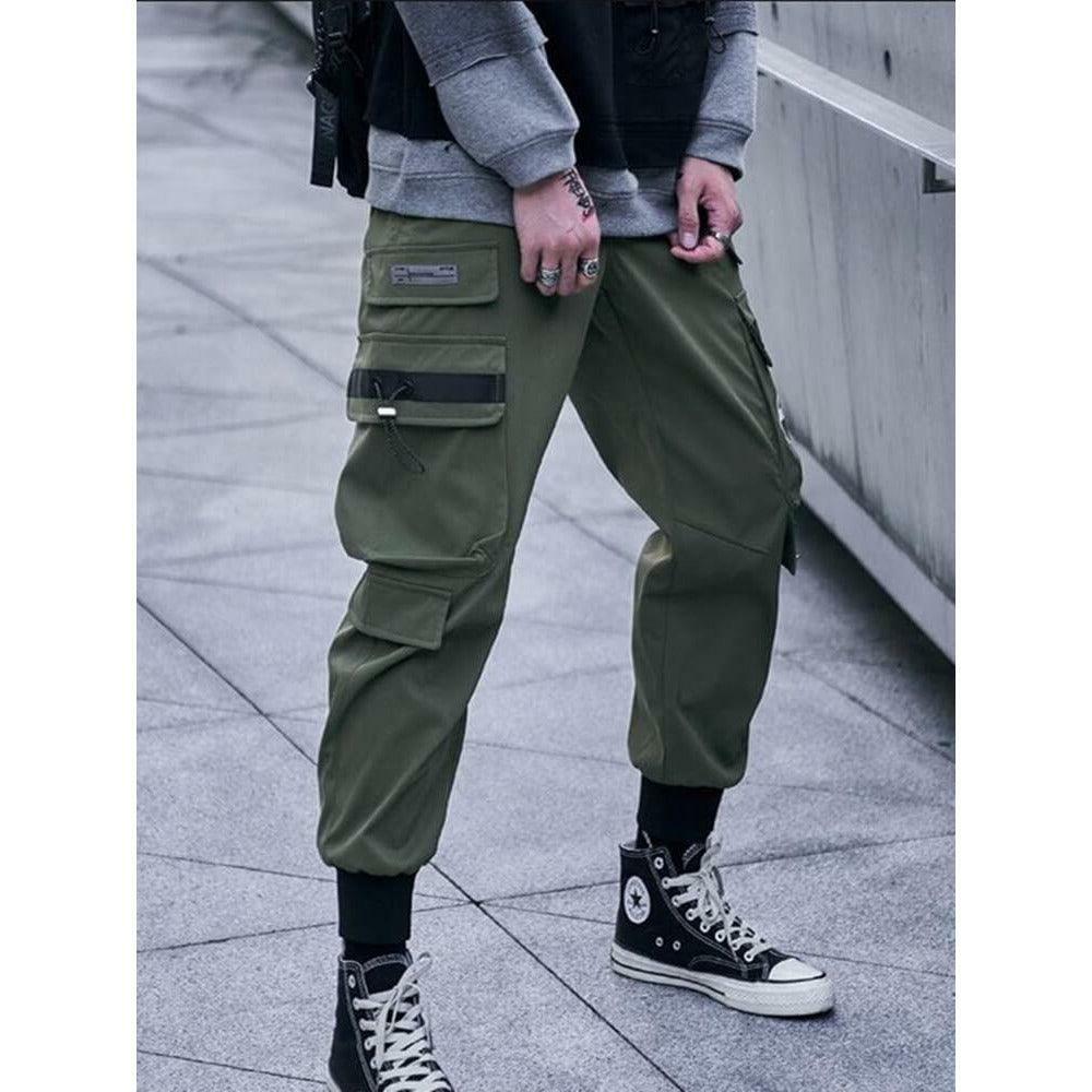 Y2K Grunge Techwear Pants - Retro 90s Fashion, Summer Outfits, and Club Party Style
