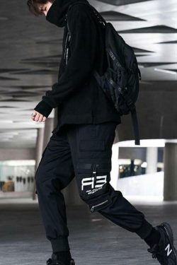 Y2K Grunge Techwear Pants - Retro 90s Fashion, Summer Outfits, and Club Party Style